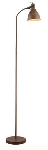 Торшер лофт Giorgio 54647S Globo  коричневый 1 лампа, основание коричневое в стиле лофт
