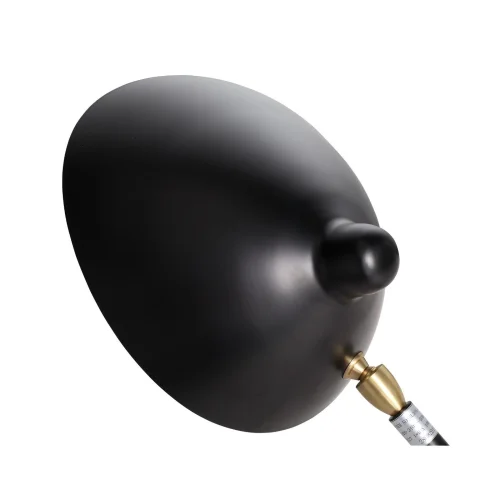 Настольная лампа Spruzzo SL305.404.01 ST-Luce чёрная 1 лампа, основание чёрное металл в стиле лофт  фото 2