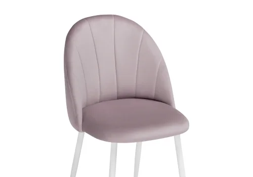 Обеденная группа Камау мрамор белый / белый / розовый 599444 Woodville на 1 , основание в стиле современный фото 11