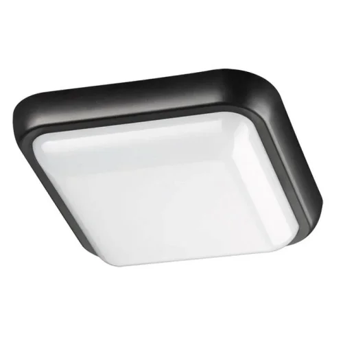 Потолочный светильник уличный LED OPAL 357511 Novotech уличный IP54 чёрный на 1 лампу, плафон белый в стиле современный LED