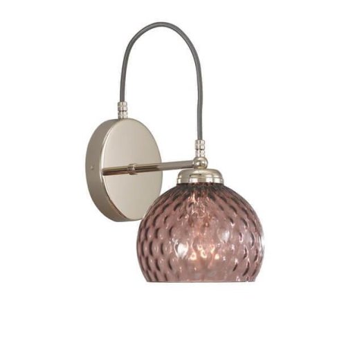 Бра A 10006/1 Reccagni Angelo фиолетовый на 1 лампа, основание никель в стиле классический современный 