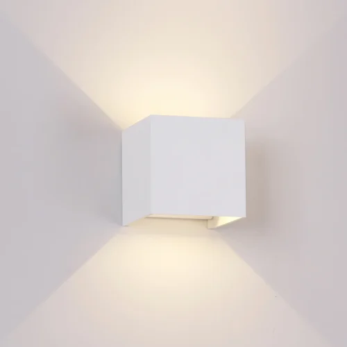 Настенный светильник LED Davos 6521 Mantra уличный IP54 белый 1 лампа, плафон белый в стиле модерн LED фото 3
