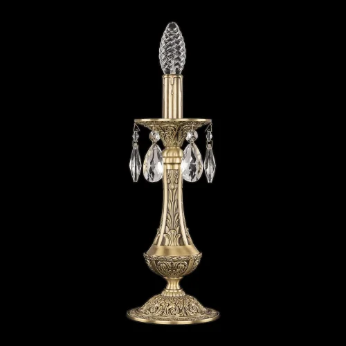 Настольная лампа 71100L/1-31 FP Bohemia Ivele Crystal без плафона 1 лампа, основание бронзовое металл в стиле классика sp