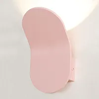 Бра LED Gulf LSP-7226 Lussole розовый 1 лампа, основание розовое в стиле хай-тек современный отражённый свет