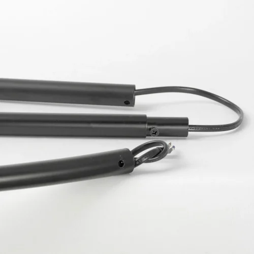 Торшер LED Shoe LSP-0937 Lussole изогнутый медь 1 лампа, основание чёрное в стиле современный хай-тек минимализм
 фото 6
