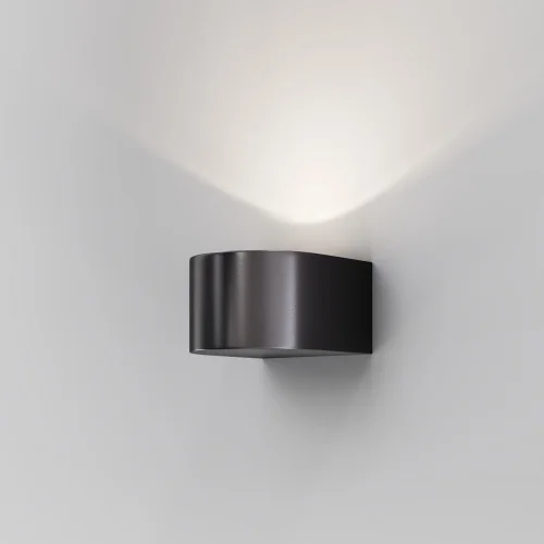 Настенный светильник уличный LED Blow O435WL-L5GF3K Maytoni уличный IP54 графит на 1 лампу, плафон графит в стиле современный LED фото 11