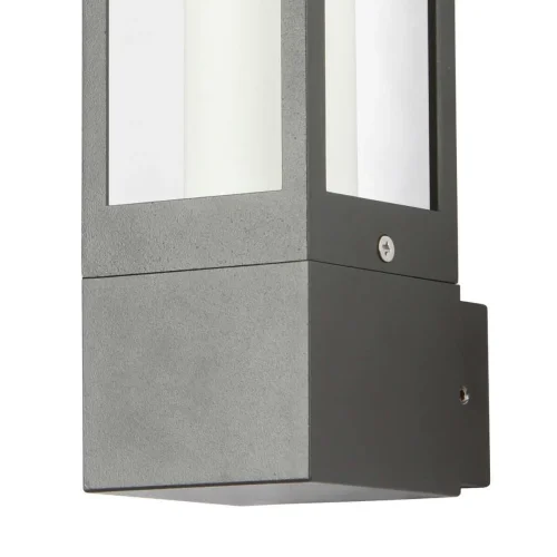Настенный светильник Later 3035-1W Favourite уличный IP65 чёрный 1 лампа, плафон прозрачный в стиле современный GU10 фото 3