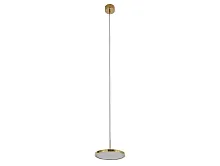 Светильник подвесной LED 3511/S champagne gold Newport золотой на 1 лампу, основание золотое в стиле американский современный 