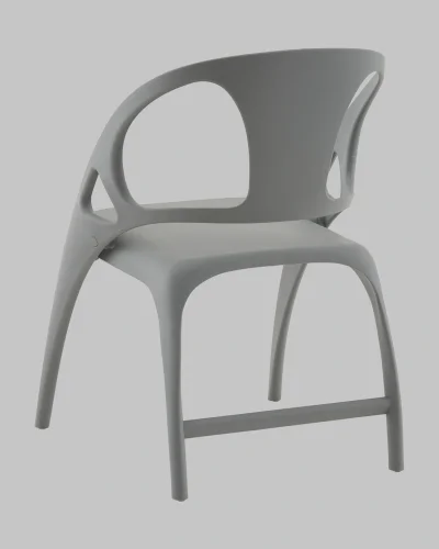 Стул складной Liara, пластик серый УТ000040559 Stool Group, серый/пластик, ножки/пластик/серый, размеры - ***** фото 5