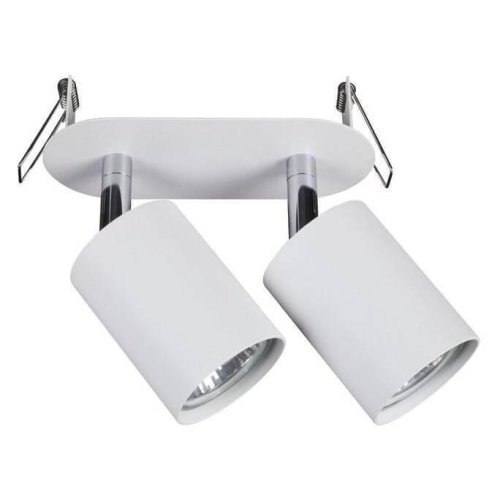 Спот с 2 лампами Eye Fit 9395-NW Nowodvorski белый GU10 в стиле минимализм 