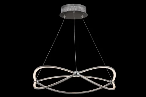 Светильник подвесной LED Weave MOD062PL-L45CH3K Maytoni никель 1 лампа, основание никель в стиле современный  фото 3