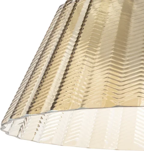 Светильник потолочный LED Napoli 794013 Lightstar янтарный на 1 лампу, основание коричневое в стиле классический современный фото 2