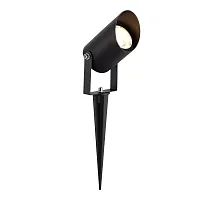 Прожектор LED Yardo SL9014.405.01 ST-Luce уличный IP65 чёрный на 1 лампу, плафон чёрный в стиле хай-тек современный LED