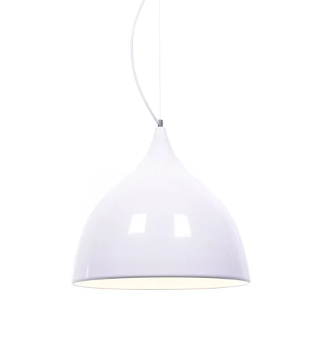 Светильник подвесной Vittorio LDP 7520 WT Lumina Deco белый 1 лампа, основание белое в стиле современный 