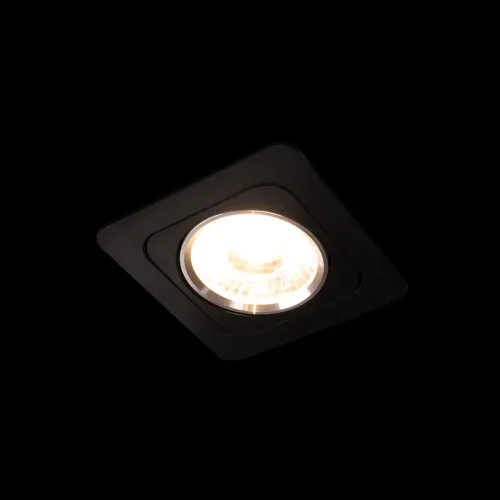Светильник точечный LED Screen 10328/B Black LOFT IT чёрный 1 лампа, основание чёрное в стиле современный хай-тек квадратный фото 2