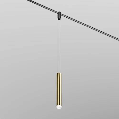 Трековый светильник LED Magnetic track system Flexity TR210-1-5W3K-M-BBS Maytoni латунь для шинопроводов серии Magnetic track system Flexity чёрный фото 5