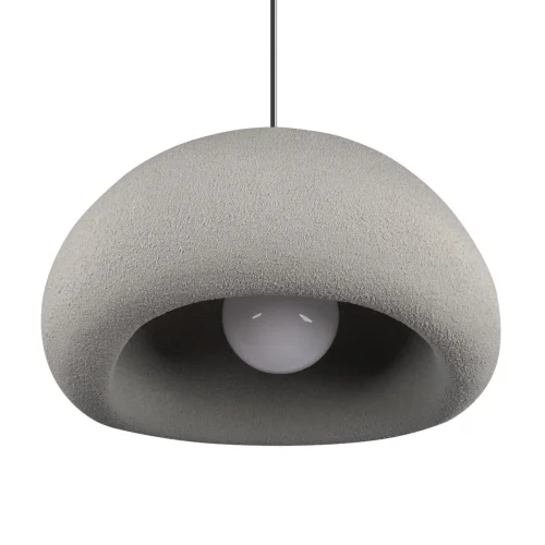 Светильник подвесной Stone 10252/400 Grey LOFT IT серый 1 лампа, основание чёрное в стиле современный  фото 5