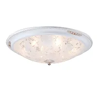 Светильник потолочный Diametrik C907-CL-06-W Maytoni белый 6 ламп, основание белое в стиле классический тарелка