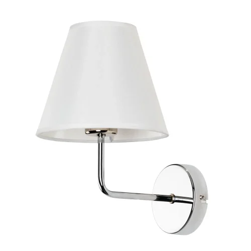 Бра Elba A2581AP-1CC Arte Lamp белый на 1 лампу, основание хром в стиле современный 