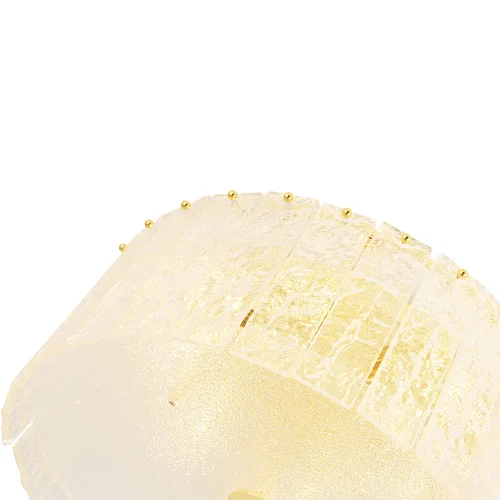 Люстра потолочная OVIEDO PL6 Crystal Lux прозрачная на 6 ламп, основание золотое в стиле классический  фото 5