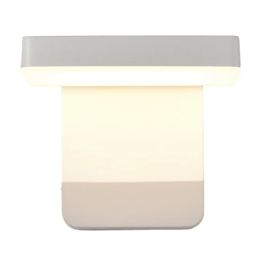Настенный светильник уличный LED Cooper 8474 Mantra уличный IP54 белый на 1 лампу, плафон белый в стиле хай-тек современный LED