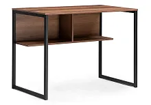 Письменный стол Клер Лофт дуб делано темный / черный матовый 489688 Woodville столешница дуб делано темная из лдсп