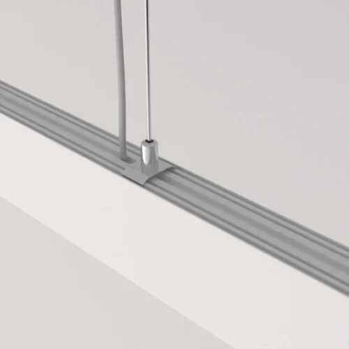 Светильник подвесной LED Vinder P051PL-L40W4K Maytoni белый на 1 лампу, основание белое в стиле хай-тек линейный фото 2
