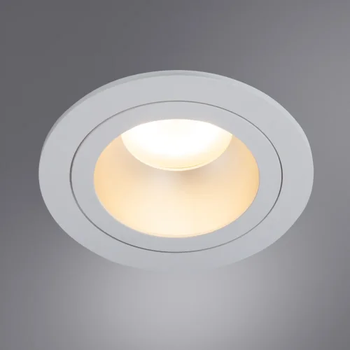 Светильник точечный Alkes A2161PL-1WH Arte Lamp белый 1 лампа, основание белое в стиле современный  фото 4