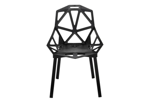 Деревянный стул One PC-015 черный 11697 Woodville, чёрный/, ножки/металл/чёрный, размеры - ****550*560 фото 5