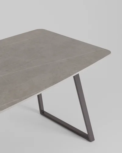 Стол обеденный Vermont, 140*80, керамика темная, столешница УТ000040512 Stool Group столешница белая из керамика фото 5
