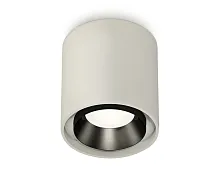 Светильник накладной Techno spot XS7724002 Ambrella light серый 1 лампа, основание серое в стиле хай-тек современный круглый