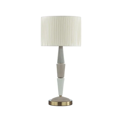 Настольная лампа Latte 5403/1T Odeon Light бежевая 1 лампа, основание бронзовое керамика металл в стиле классический  фото 3