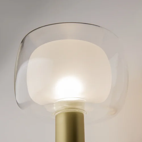 Бра Vision MOD411WL-01G Maytoni прозрачный на 1 лампу, основание золотое в стиле современный фото 12 Бра Vision MOD411WL-01G Maytoni прозрачный на 1 лампу, основание золотое в стиле современный фото 12