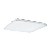 Светильник потолочный LED Frania-S 98449 Eglo белый на 1 лампу, основание белое в стиле современный квадраты