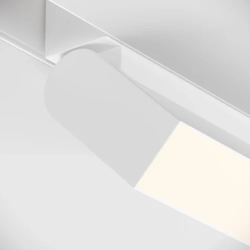 Трековый светильник LED Magnetic track system Gravity TR075-2-10W4K-W Maytoni белый для шинопроводов серии Magnetic track system Gravity белый фото 2