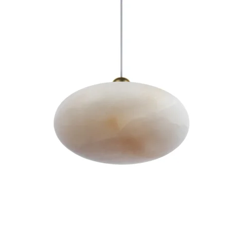 Светильник подвесной LED Galet 10409/L LOFT IT белый на 1 лампу, основание бронзовое в стиле современный фото 3