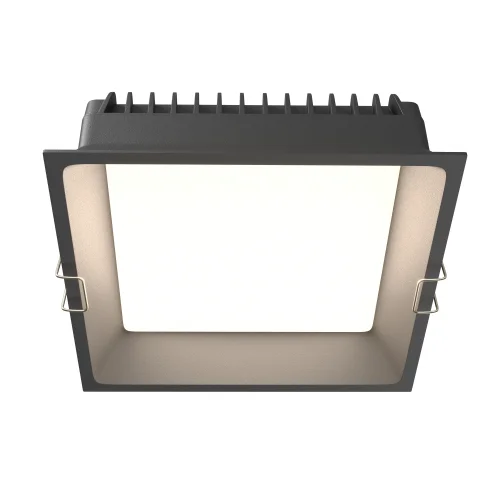 Светильник точечный LED Okno DL056-24W3-4-6K-B Maytoni чёрный на 1 лампу, основание чёрное в стиле современный 