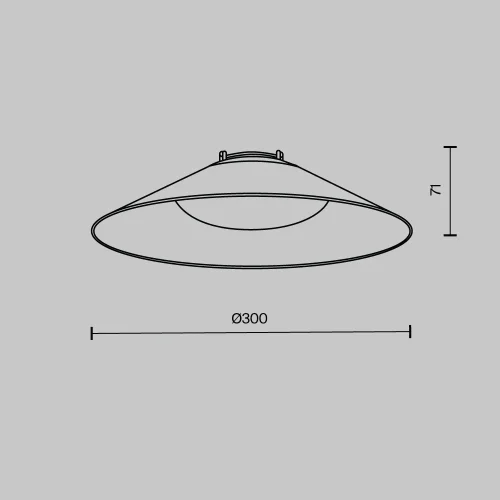 Подвесной светильник Campana 4000K 12Вт 120° Pendant system Parity TR127B-12W4K-B Maytoni чёрный для шинопроводов серии Pendant system Parity чёрный фото 6