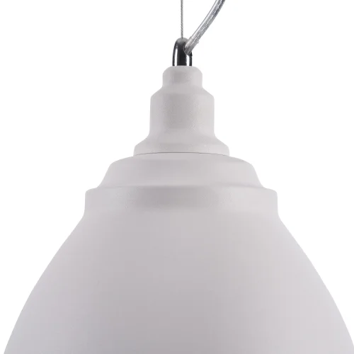 Светильник подвесной Bellevue P534PL-01W Maytoni белый 1 лампа, основание белое в стиле современный  фото 2