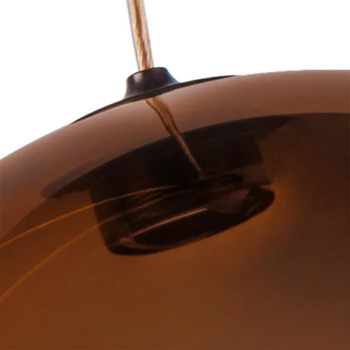 Светильник подвесной LED Sferetta 801039 Lightstar бордовый разноцветный серый 3 лампы, основание бордовое коричневое в стиле минимализм  фото 10