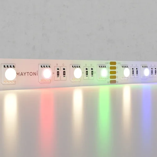 Светодиодная лента 24В 10179 Maytoni цвет LED тёплый белый rgbw 3000 RGBWK, световой поток 600Lm фото 2