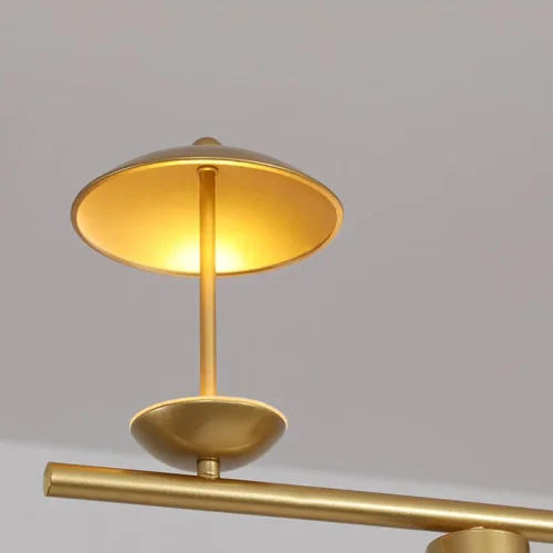 Светильник подвесной HETLEY L120 Gold 203907-23 ImperiumLoft золотой на 6 ламп, основание золотое в стиле современный фото 8