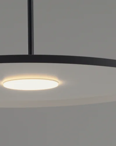 Светильник подвесной LED Keiro V11106-PL Moderli чёрный на 1 лампу, основание чёрное в стиле современный фото 4