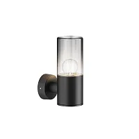 Настенный светильник Amas O432WL-01GF Maytoni уличный IP54 графит 1 лампа, плафон серый в стиле модерн E27
