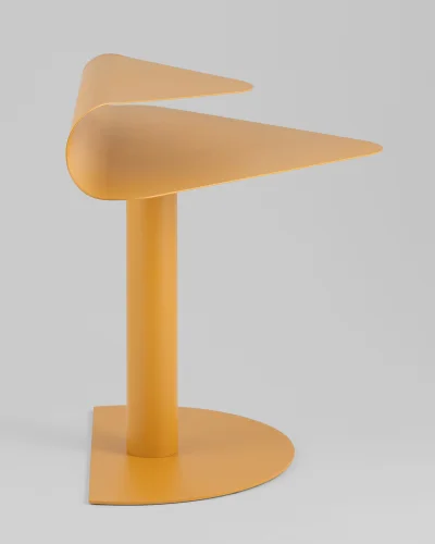 Журнальный столик Cornea, металл, желтый УТ000041893 Stool Group столешница из фото 2