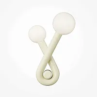 Бра Vortex MOD476WL-02BG Maytoni белый на 2 лампы, основание белое в стиле современный шар