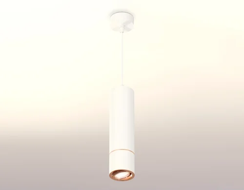 Светильник подвесной Techno spot XP7401055 Ambrella light белый 1 лампа, основание белое в стиле современный хай-тек  фото 2