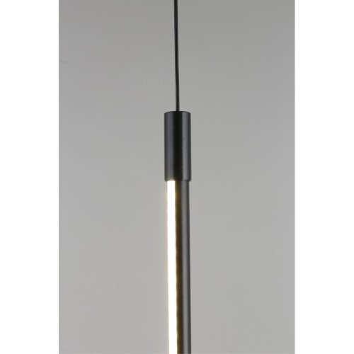 Светильник подвесной LED Gabi APL.0124.06.15 Aployt чёрный 1 лампа, основание чёрное в стиле модерн трубочки фото 2