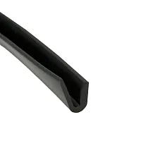 Гарпун для встраиваемого трека 220V в натяжной ПВХ потолок 1 м CLT 0.235 07 BL Crystal Lux чёрный в стиле современный для светильников серии Спейс 220 (Space 220) натяжной потолок space 220