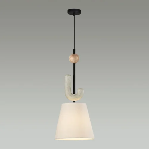 Светильник подвесной Bagel 5410/1 Odeon Light  1 лампа, основание чёрное в стиле минимализм  фото 4